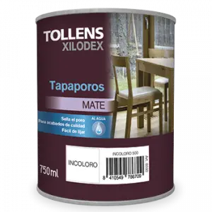 TAPAPOROS AL AGUA INCOLORO 750 ML