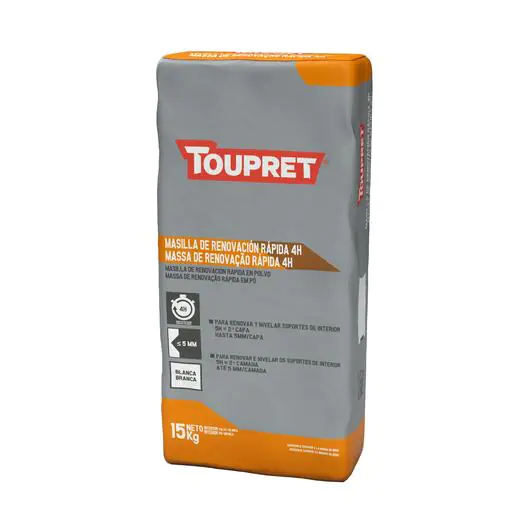 [GAR4H15EP] MASILLA RENOVACIÓN RAPIDA 4H - TOUPRET 15 KG