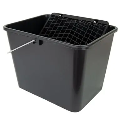 [00189] Cubeta Pro Plástico 16L + Rejilla Plástico