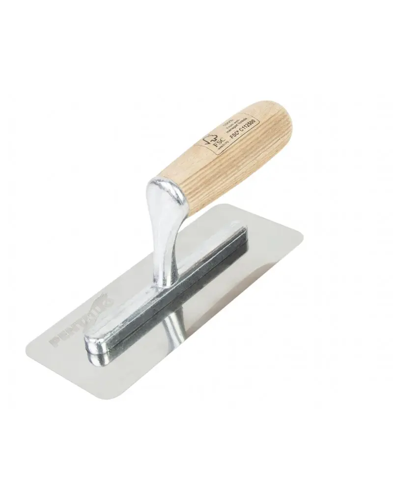 [107996] Llana Acero Inoxidable Redondeada 240 x 100 mm