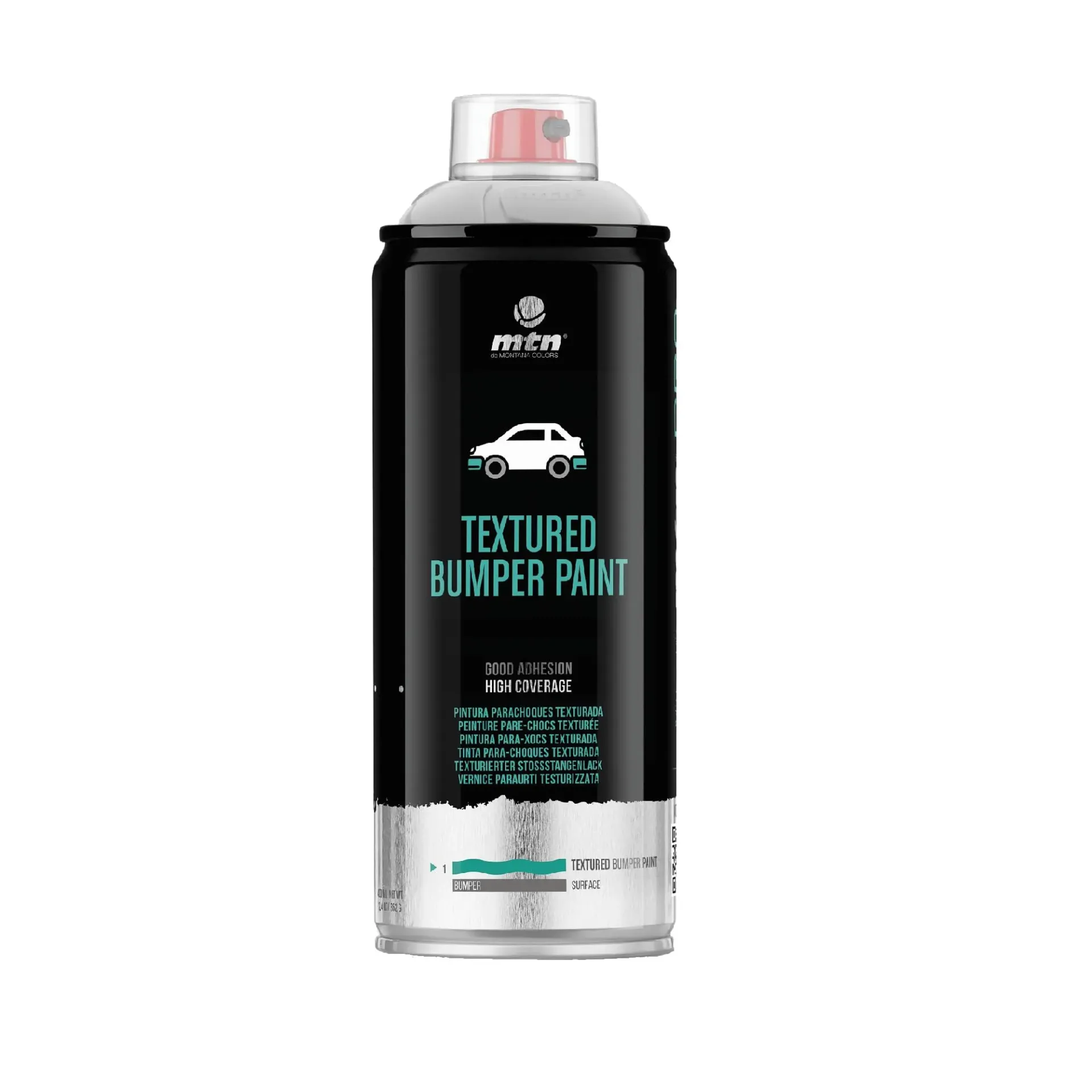 Spray Pintura Parachoques Texturado 400 ml