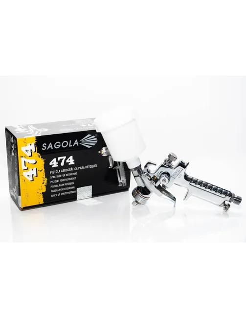 Pistola De Retoques Gravedad 474 Pase 1.0