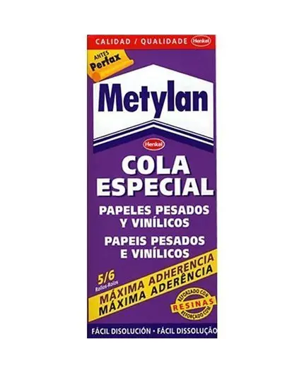 Cola Metylan para Papeles Pesados y Vinílicos 200g