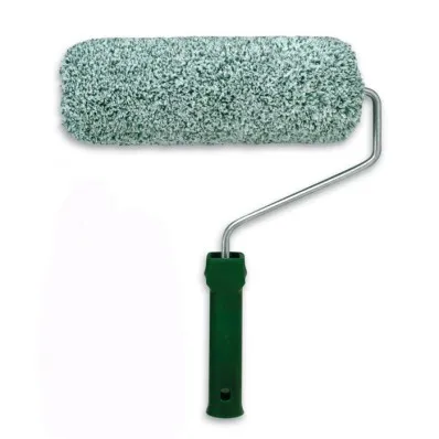 RODILLO  COMPETIDOR MICROFIBRA LARGA VERDE 22 CM