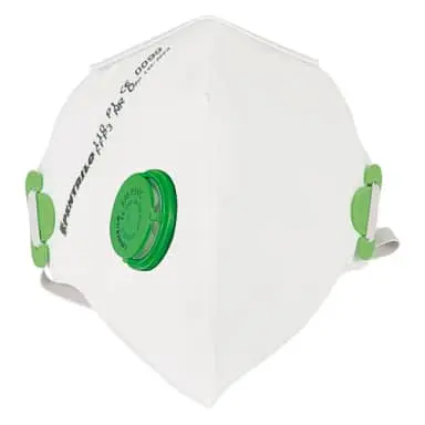 MASCARILLA Autofiltrante Plegada FFP3 con válvula