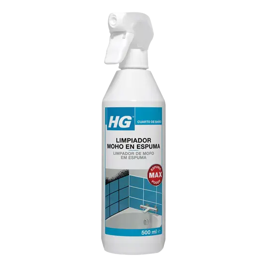 Limpiador Antimoho en Espuma HG 500 ml
