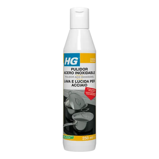 HG PULIDOR ACERO INOXIDABLE 250 ML