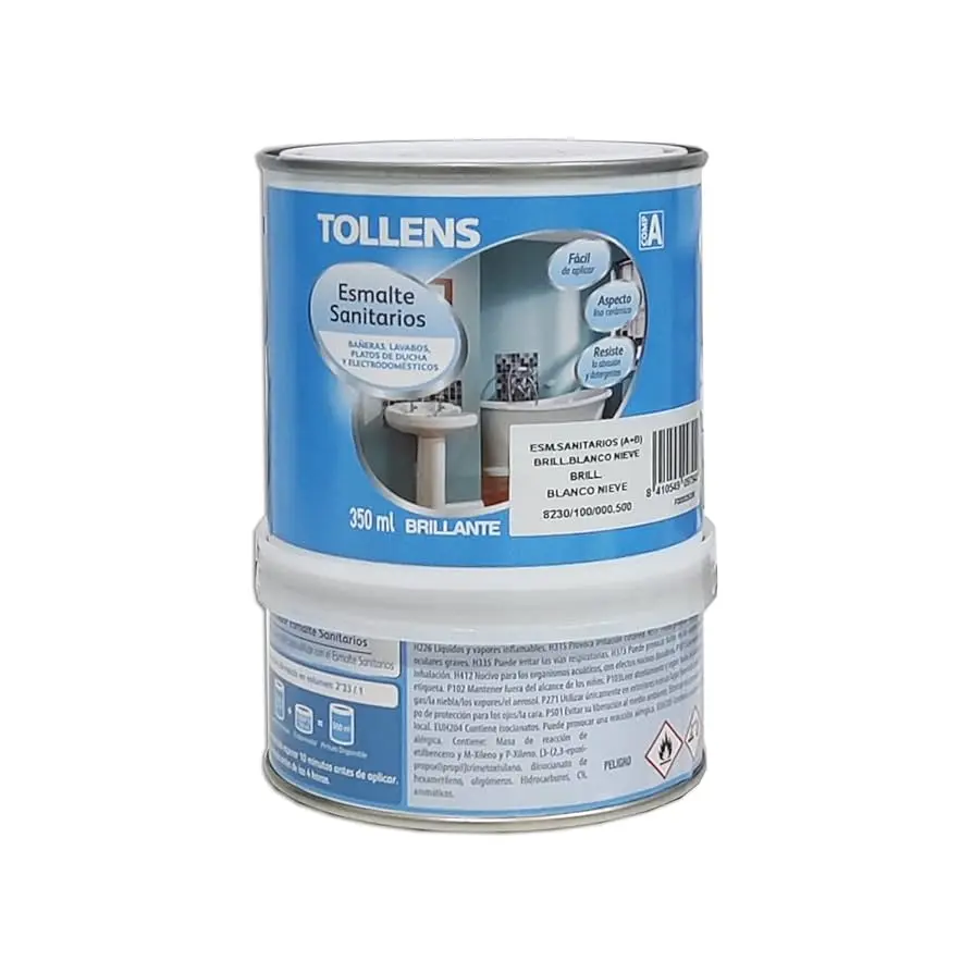 [00170] BASE TR ESMALTE SANITARIOS (A+B) BRILLO 500ML 