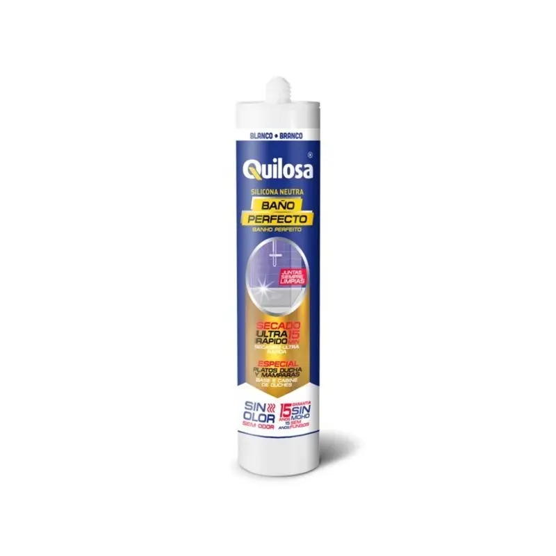 [76565] SILICONA  TRASPARENTE BAÑOS Y COCINAS 280ML