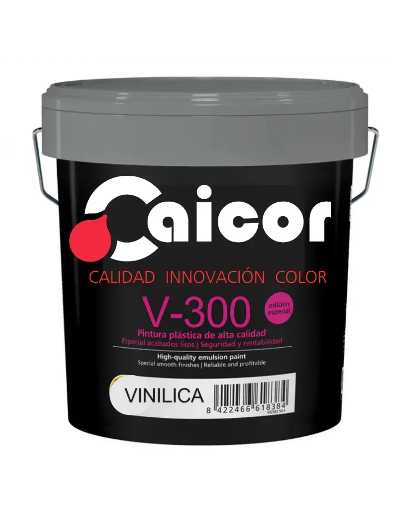 PINTURA CAICOR V300 VINILICA BLANCA 14 LT