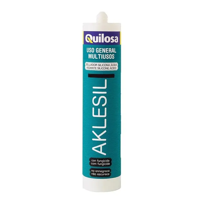 [8411729581565] SILICONA ACIDA AKLESIL TRANSPARENTE 280 ML