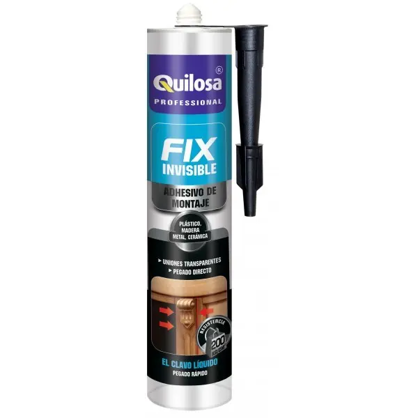 [00124] ADHESIVO MONTAJE FIX INVISIBLE 300 ML