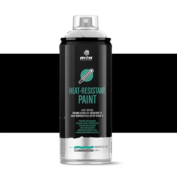 SPRAY PINTURA NEGRA ANTICALORICA 700ºC 400ML