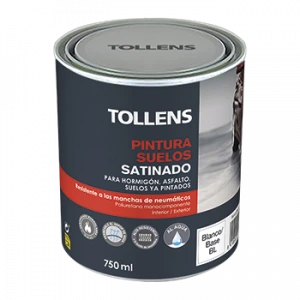 PINTURA SUELOS AL AGUA Blanca 4 litros