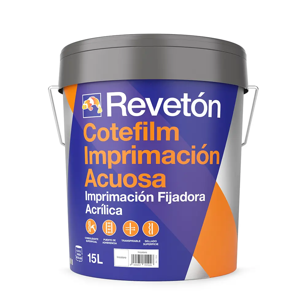 [8435051890805] COTEFILM IMPRIMACION ACUOSA BLANCO  (4 Litros)