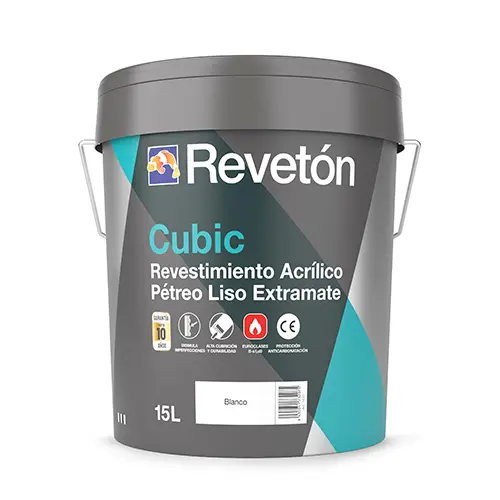 [84355] Reveton Cubic Pétreo Extramate Blanco (4 Litros)