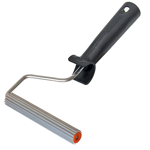 [07388] Rodillo Pro Ø 22 Aireador aluminio longitudinal, 14 cm