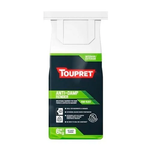 [31799] Toupret Masilla Antihumedad Humi-Block (5 Kilos)