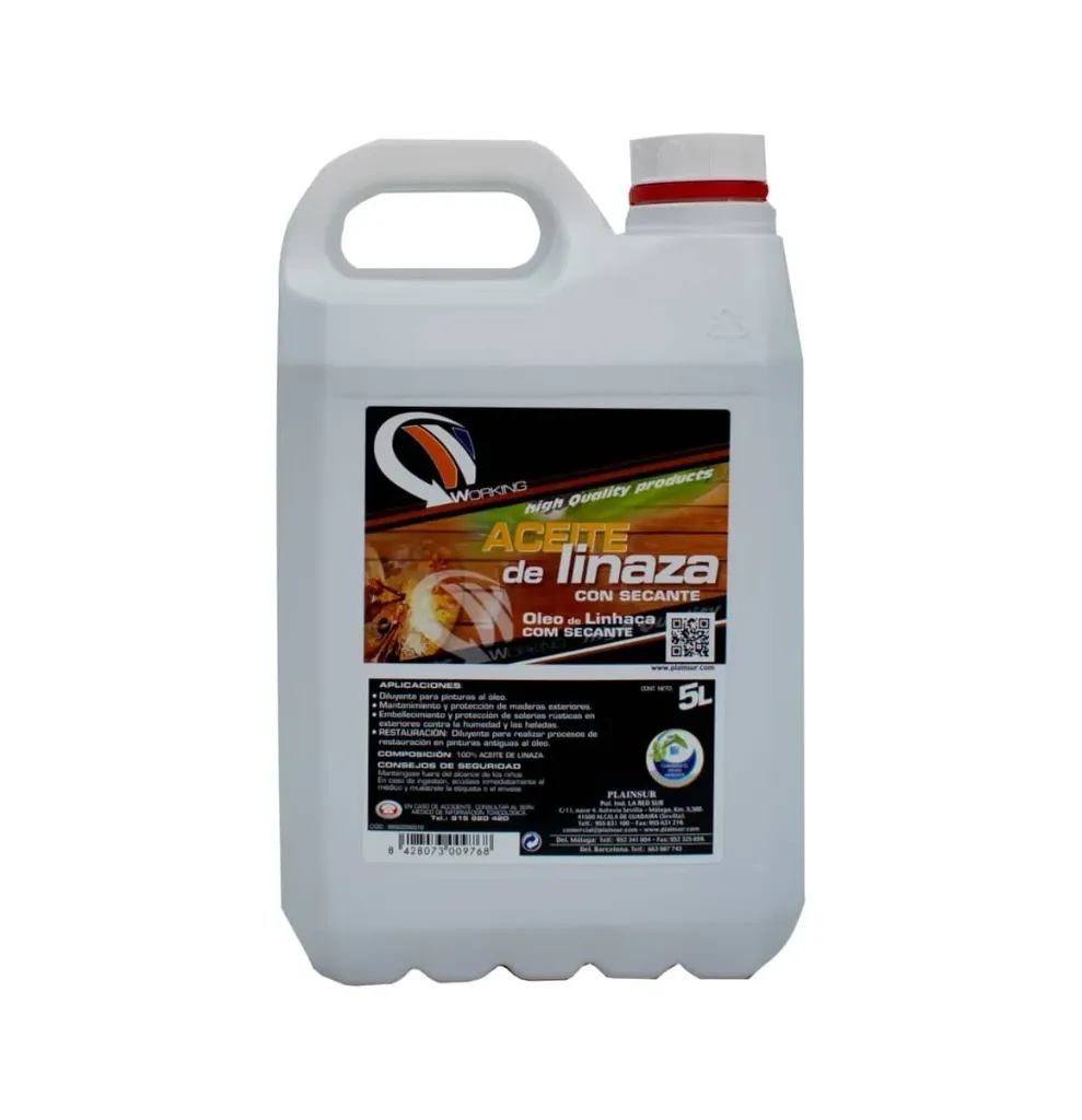 Aceite de Linaza Plainsur con Secante