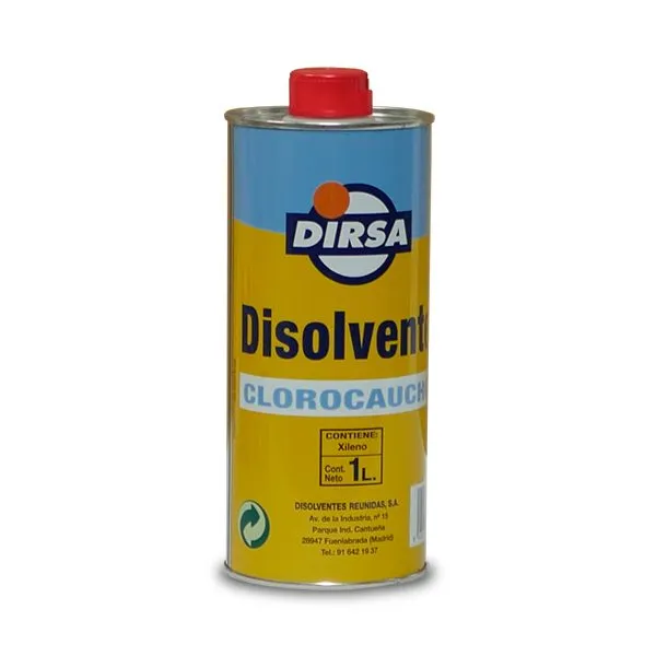 [00326] DISOLVENTE CLOROCAUCHO DIRSA (1 Litro)