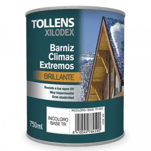 BARNIZ CLIMA EXTREMO AGUA SATINADO INC/BASE TR (750 ml)