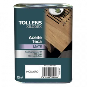[87675] Aceite para Teca Tollens – Nutrición y Protección Incoloro (750 ml)