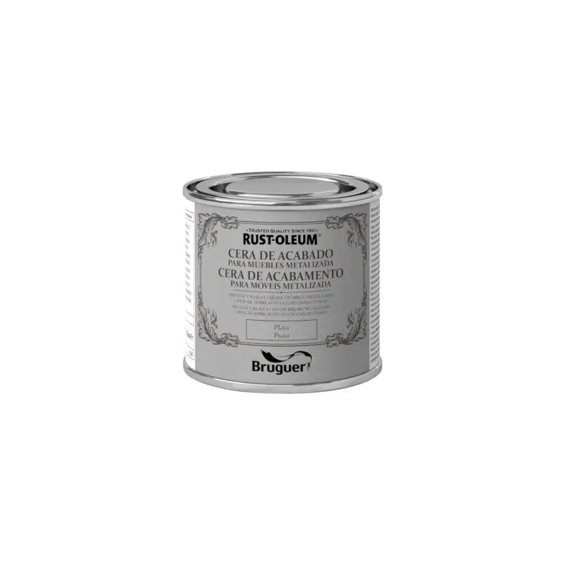 Bruguer  Cera Acabado Muebles Metalizada Oro 125 ml