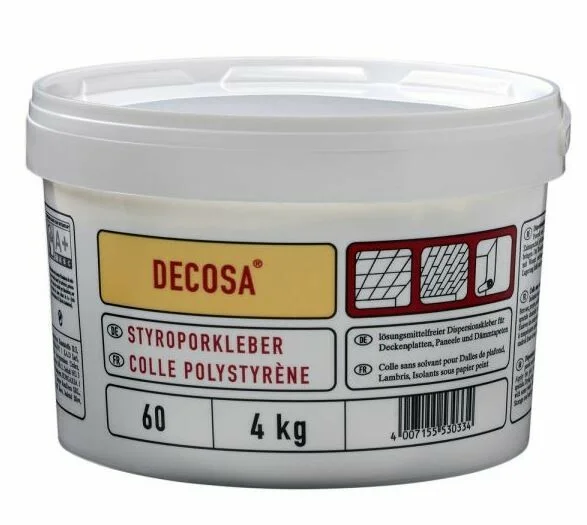 [49611] Cola Decosa Poliestireno Polispam Blanca (750 ml)