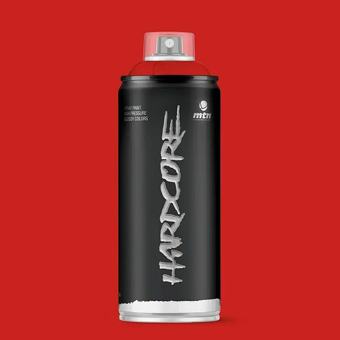 Spray Rojo Claro Ral 3001 Hardcore 400 ml