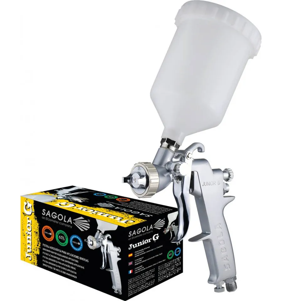 [41904] Pistola de Gravedad Sagola Junior G Pase 1.4 - Caja