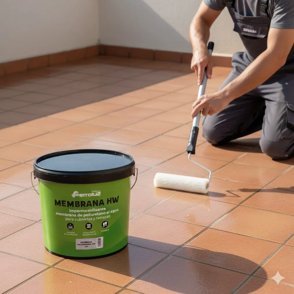 Membrana Hibrida Poliuretano al Agua - Trasparente  Ferrodesmo