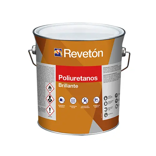 [70003] Esmalte Poliuretano brillante | Blanco Revetón (Comp. A) (600 ml)
