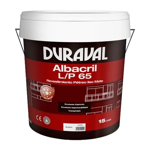 Duraval Albacril LP 65 Blanco 15 Lt
