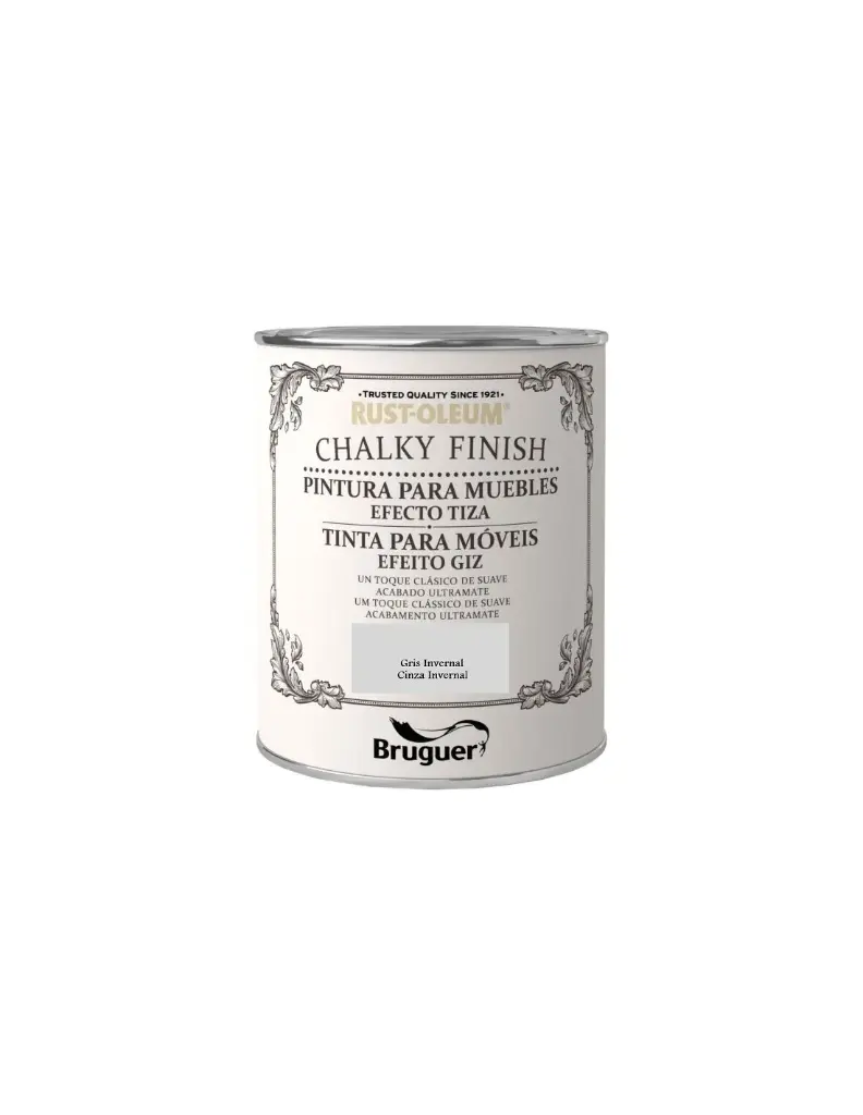 [4080103] PINTURA EFECTO TIZA CHALK PAINT (BLANCO)