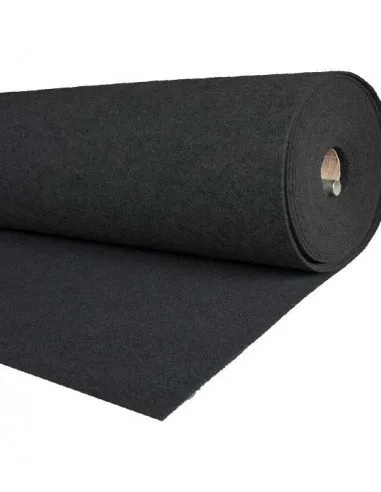 Moqueta Ferial Hit Negra 2 m de (Ancho)
