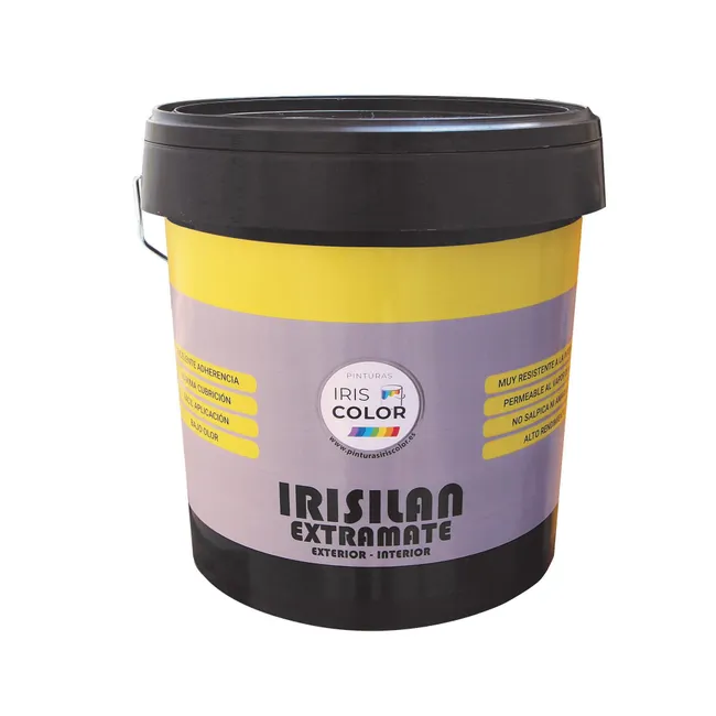 Pintura Blanca IRISLAN | Acabado Extramate Alta Calidad (4 Litros)