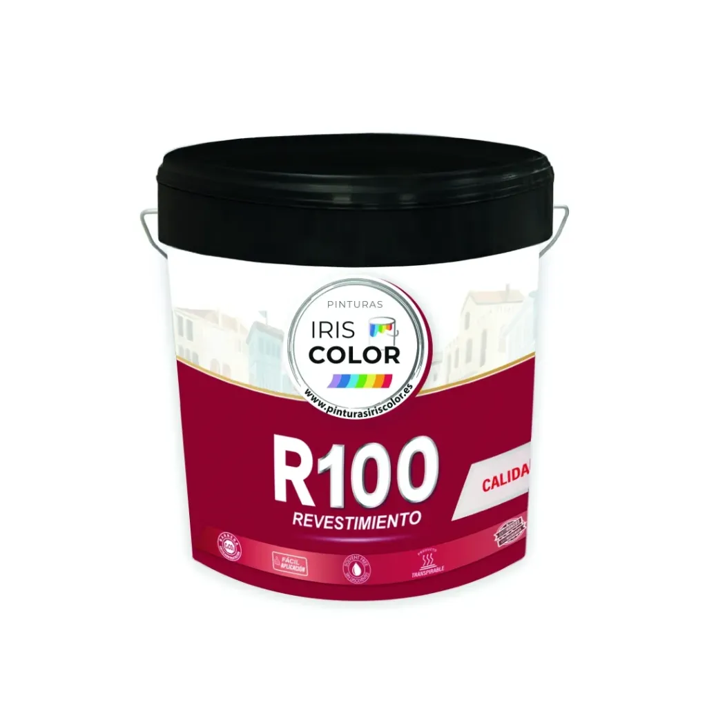 R100  Silicato | Pintura Mineral de Alta Transpirabilidad (4 Litros)