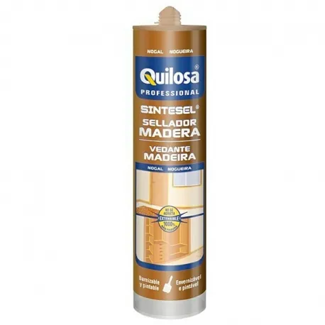 [43713] SILICONA NOGAL SINTESEL MADERA 300 ML