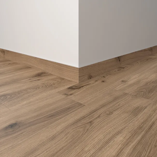RODAPIÉ PVC VINILO COLOR MADERA 8 CM X 2.25 ML