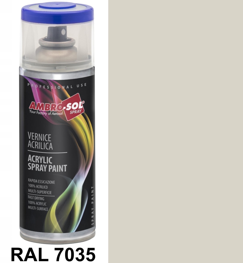 SPRAY RAL 7035 GRIS CLARO