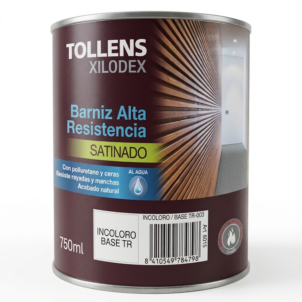 Barniz Alta Resistencia al Agua Satinado (250 ml)