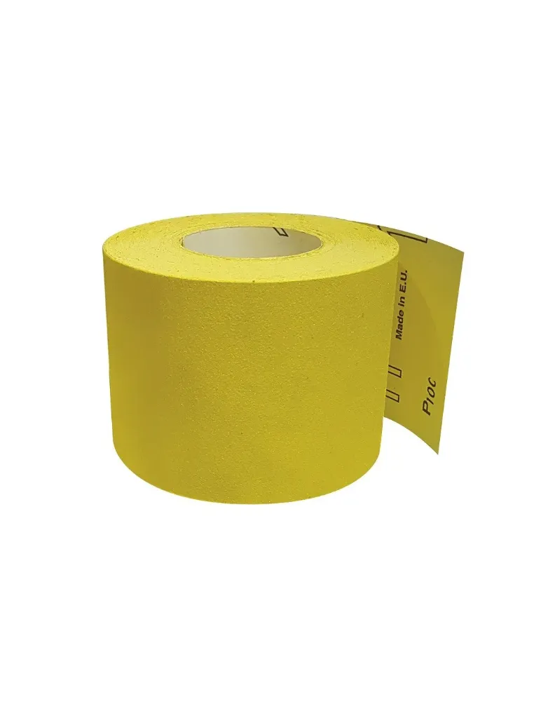 ABRASIVO ROLLO CI140 AMARILLO 120 X 5000