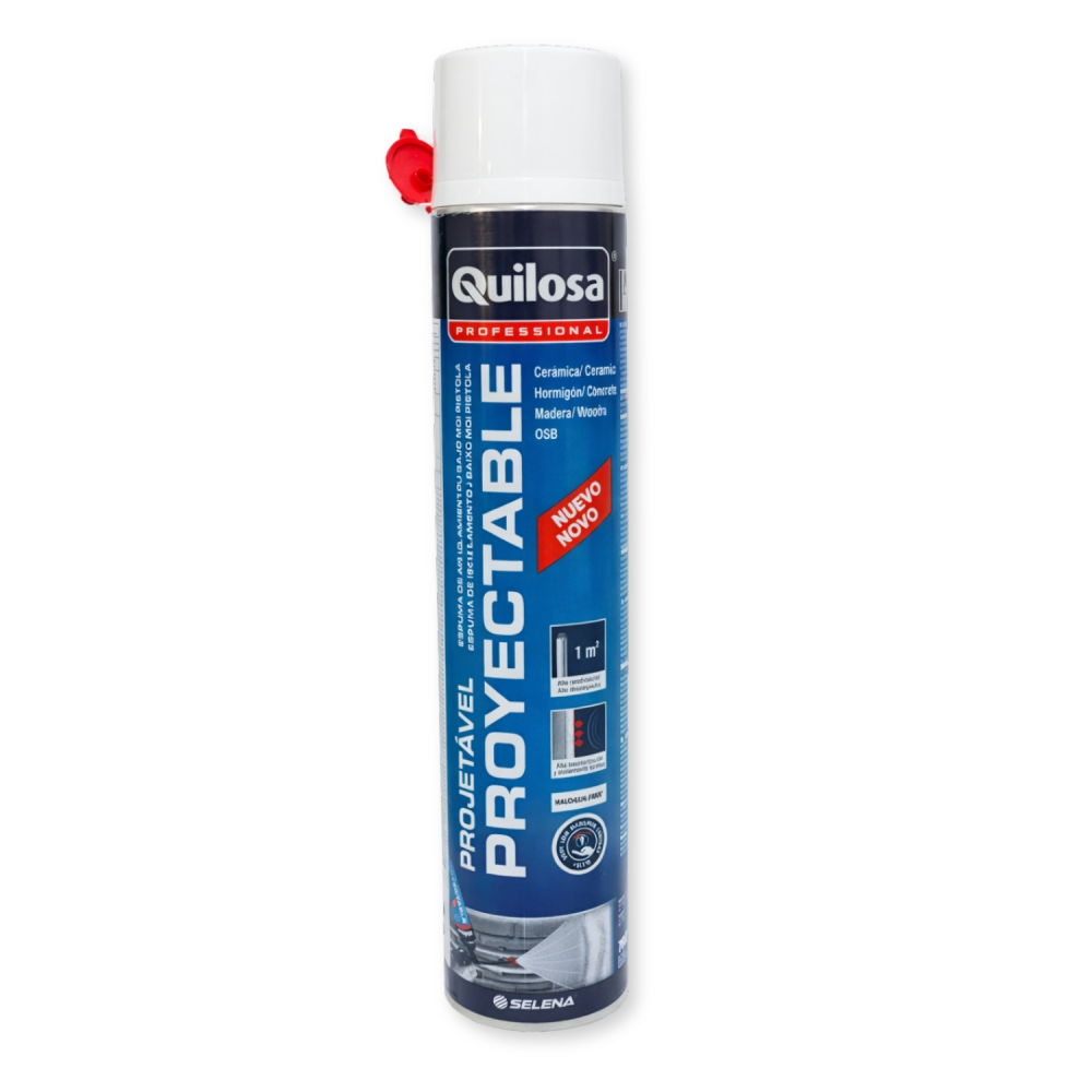 [10053683] ESPUMA DE AISLAMIENTO PROYECTABLE PU BAJO MDI CÁNULA BLANCO 700 ML