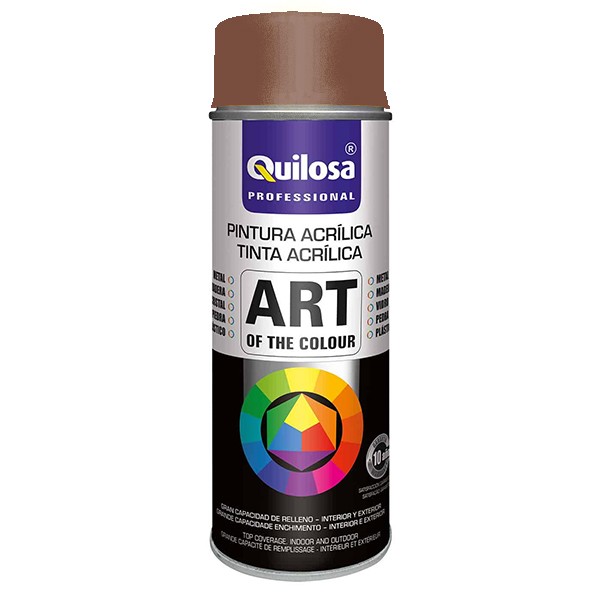 Spray Pintura Ral 8002 Marron Señales 400 ml