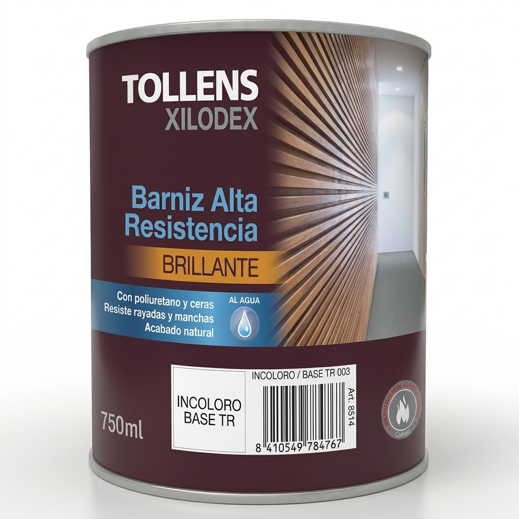 Barniz Alta Resistencia al Agua Brillante (250 ml)