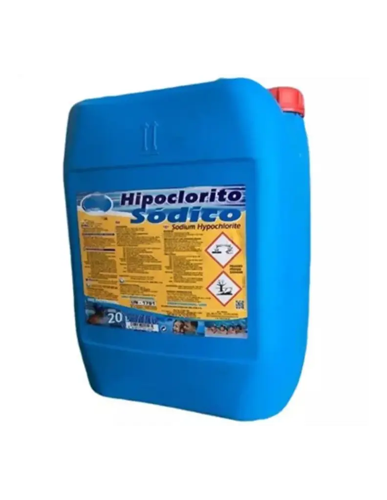HIPOCLORITO SÓDICO 20 LITROS (Concentrado 10-25%)