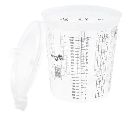 VASO GRADUADO PLASTICO