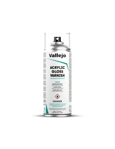 BARNIZ BRILLO ACRILICO ESPRAY VALLEJO 400 ML