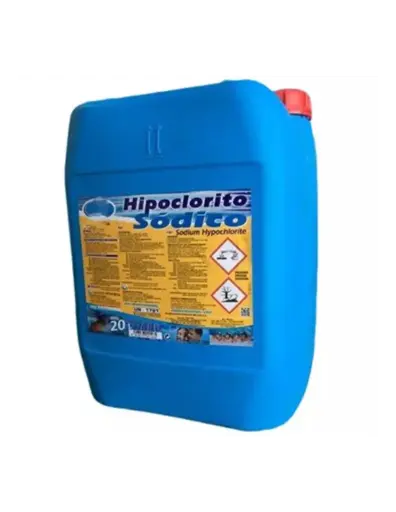 HIPOCLORITO SÓDICO 20 LITROS (Concentrado 10-25%)