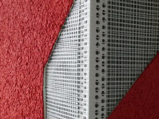 PERFIL ESQUINERO PVC+MALLA SATE 8X12 CM 2,5 M